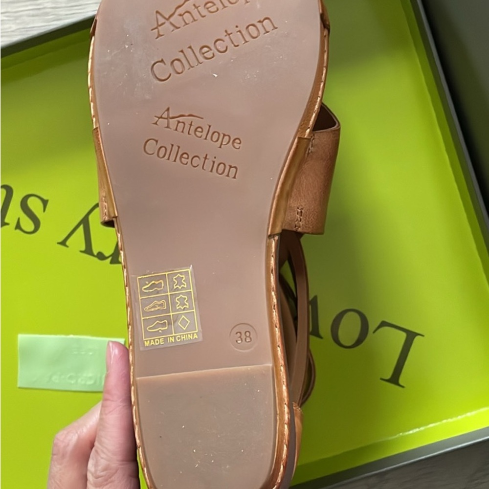 Antelope Tan Sandals for Women